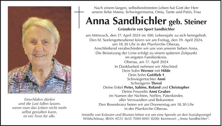 Anna Sandbichler