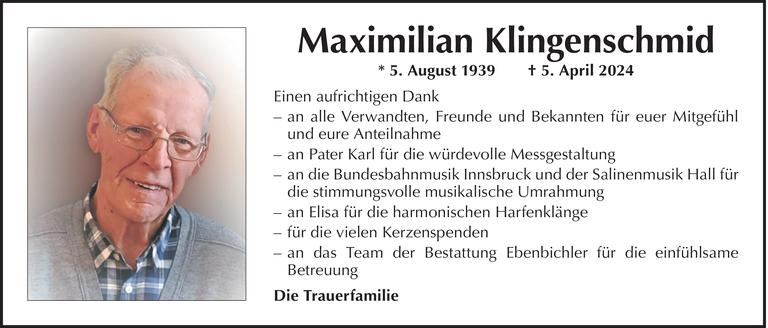 Maximilian Klingenschmid