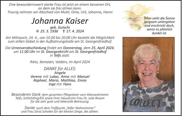 Johanna Kaiser
