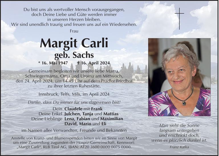 Margit Carli Bild