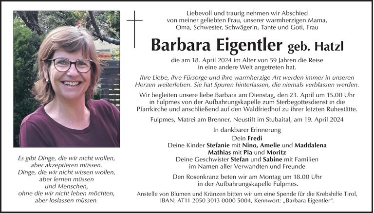 Barbara Eigentler