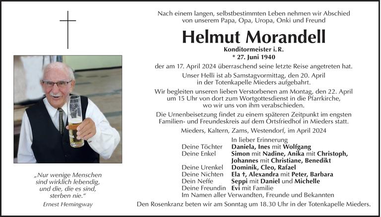Helmut  Morandell