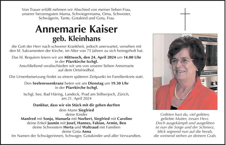 Annemarie Kaiser Bild