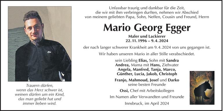 Mario Georg Egger