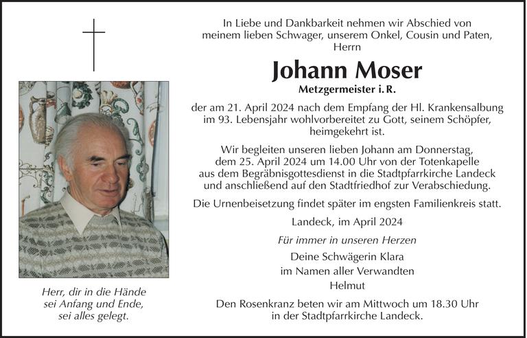 Johann Moser Bild