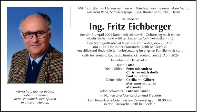 Fritz  Eichberger