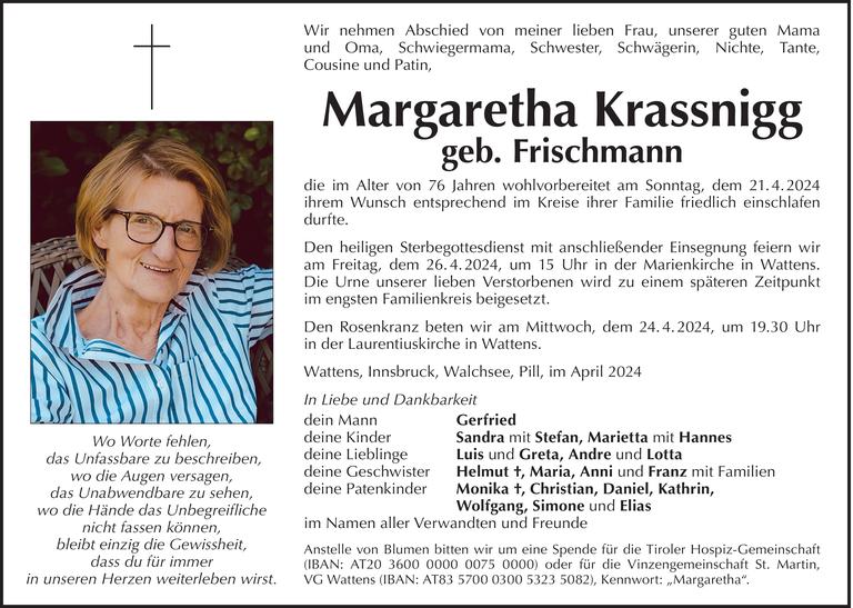 Margaretha  Krassnigg