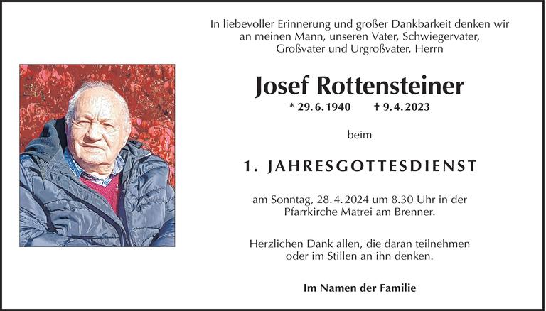 Josef Rottensteiner Bild