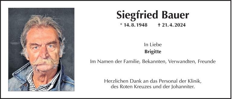 Siegfried Bauer Bild