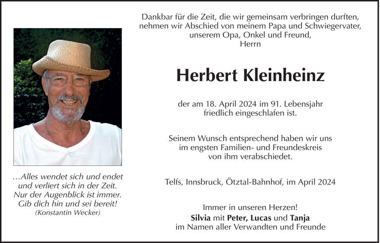 Herbert Kleinheinz Bild