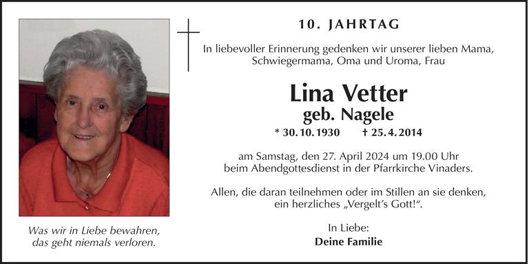 Lina Vetter