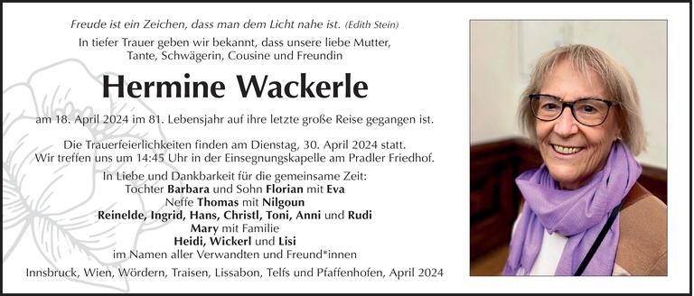 Hermine Wackerle