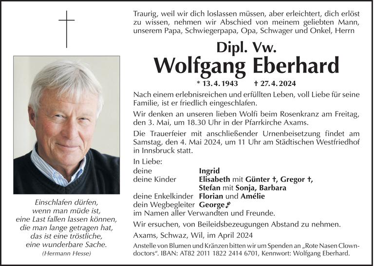 Wolfgang  Eberhard Bild