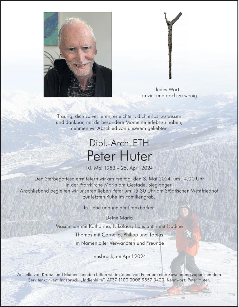 Peter  Huter Bild