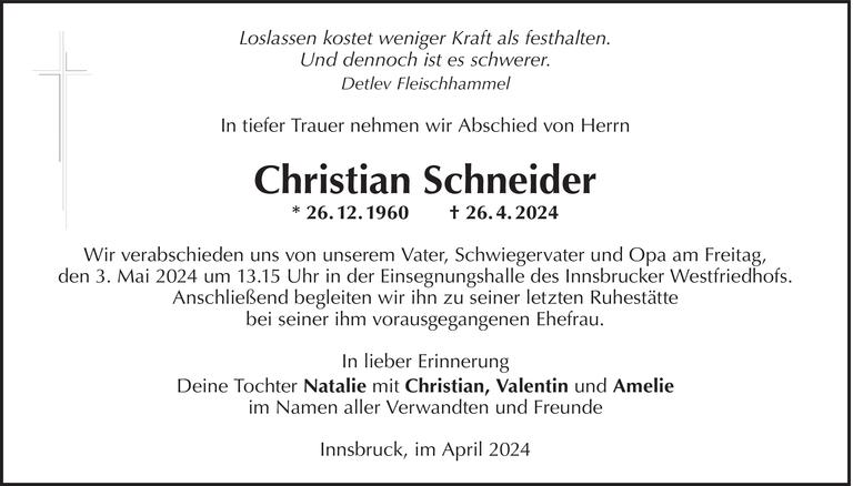 Christian Schneider Bild
