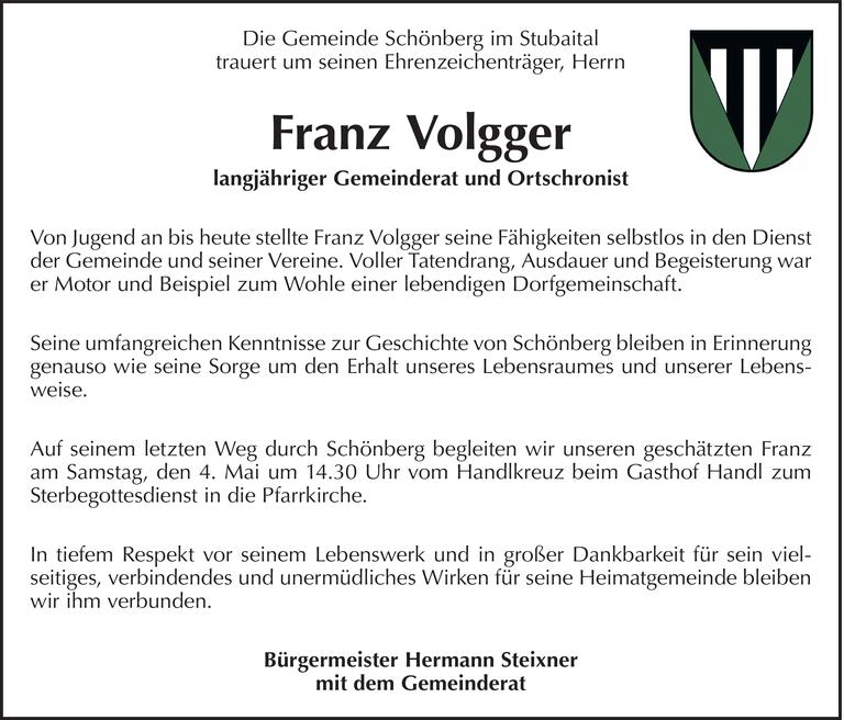 Franz Volgger