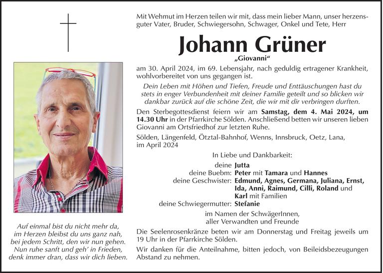 Johann Grüner Bild