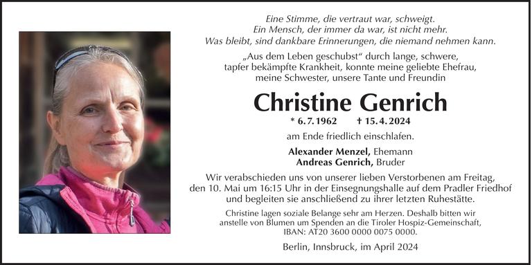Christine  Genrich