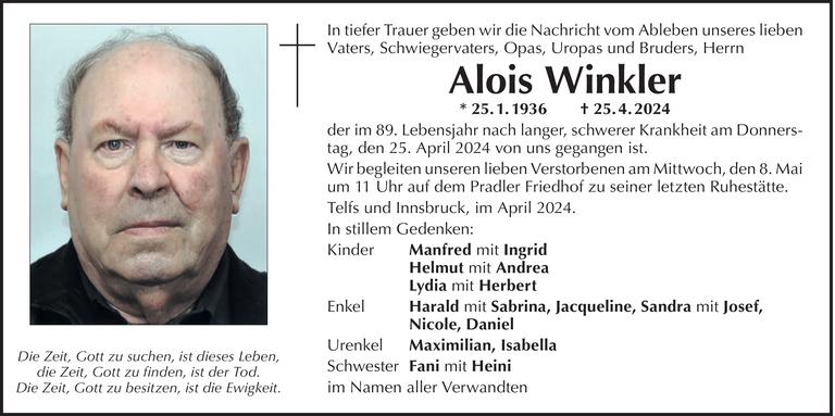 Alois Winkler Bild