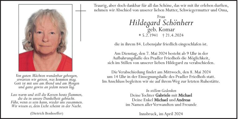 Hildegard Schönherr Bild