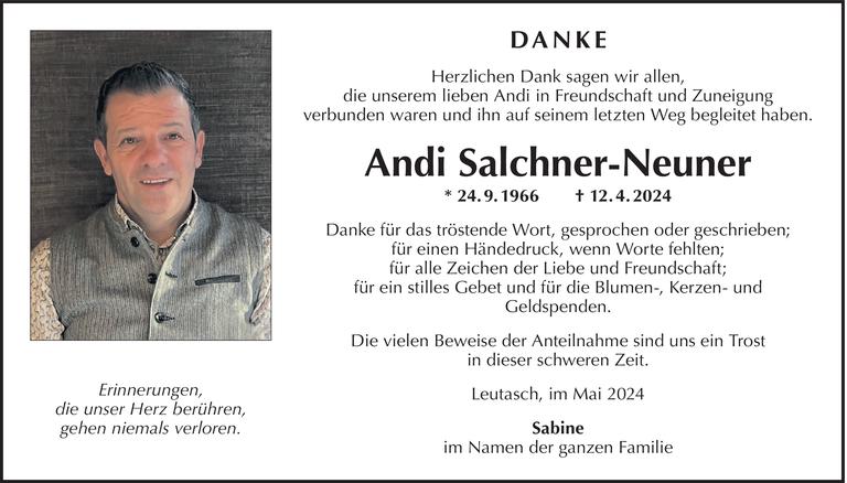 Andreas Salchner-Neuner Bild