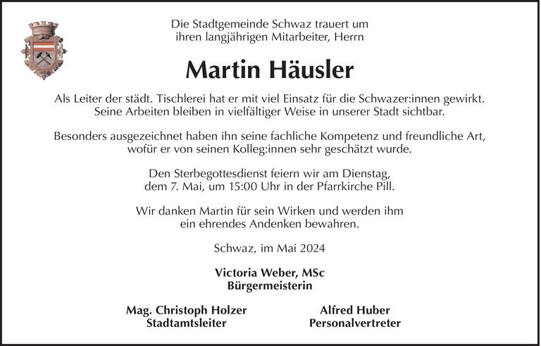 Martin Häusler Bild