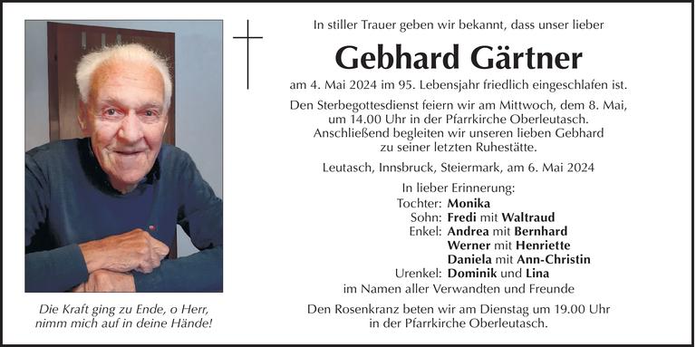 Gebhard Gärtner Bild