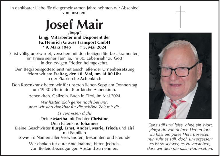 Josef Mair