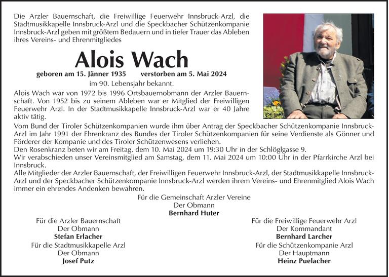 Alois Wach