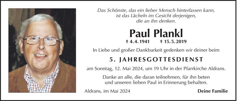 Paul  Plankl