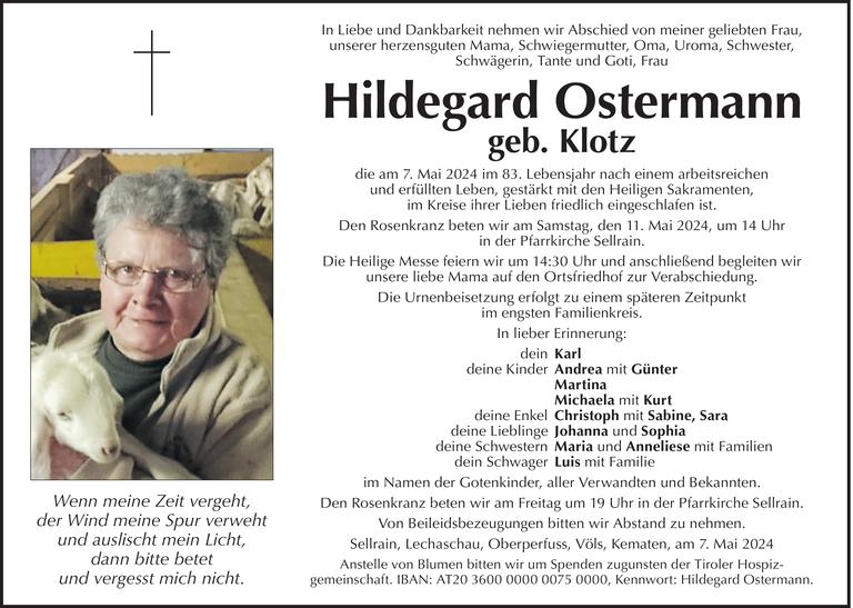 Hildegard Ostermann Bild