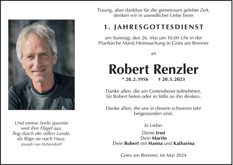 Robert Renzler