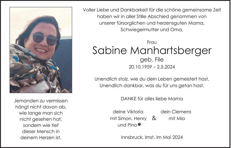 Sabine Manhartsberger