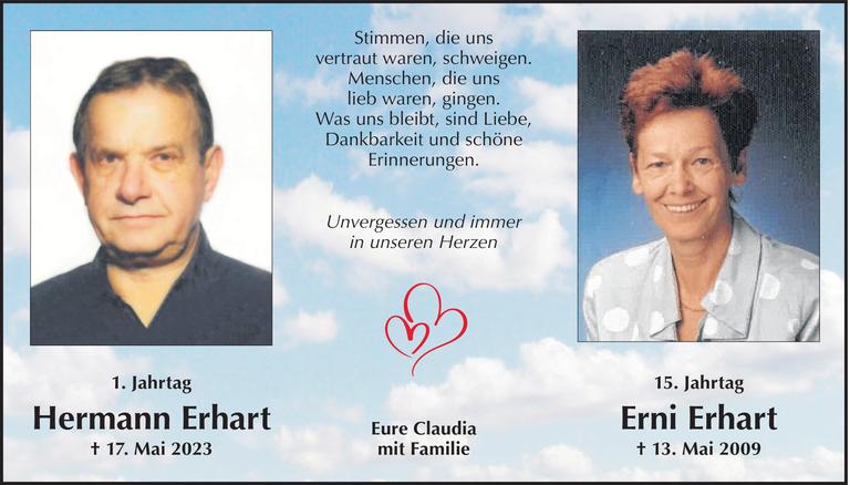 Erni und Hermann Erhart