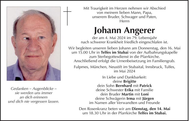 Johann Angerer Bild