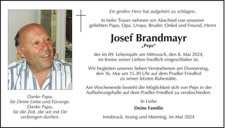 Josef Brandmayr Bild
