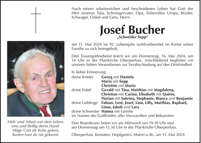 Josef Bucher Bild