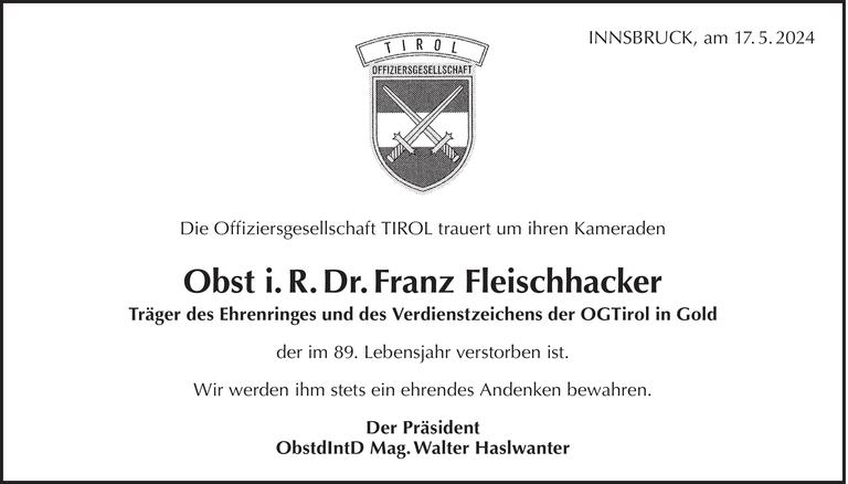 Franz Fleischhacker