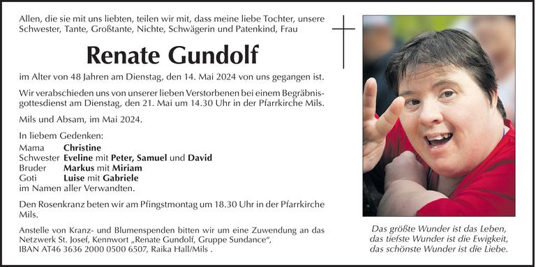 Renate Gundolf Bild