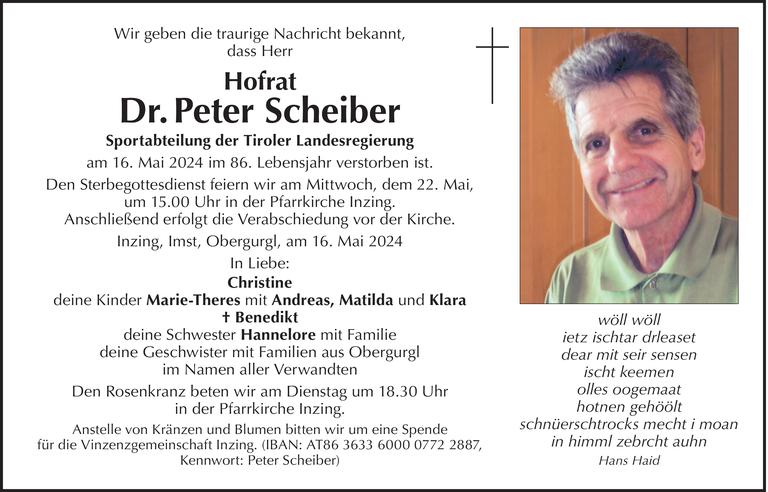 Peter Scheiber Bild