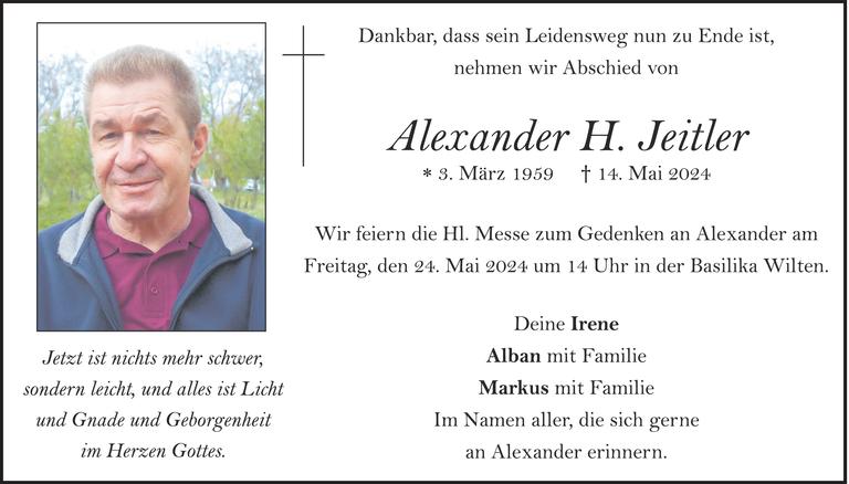 Alexander H. Jeitler Bild