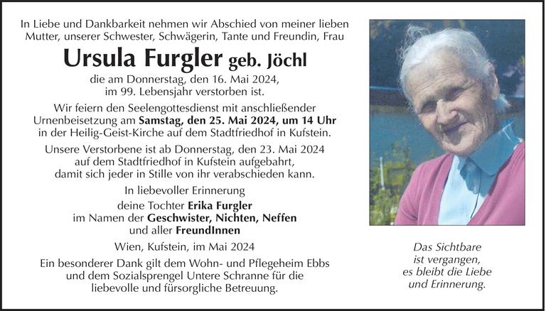 Ursula  Furgler Bild