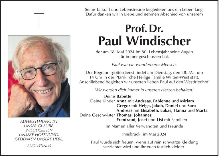 Paul Windischer Bild