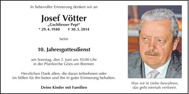 Josef Vötter Bild