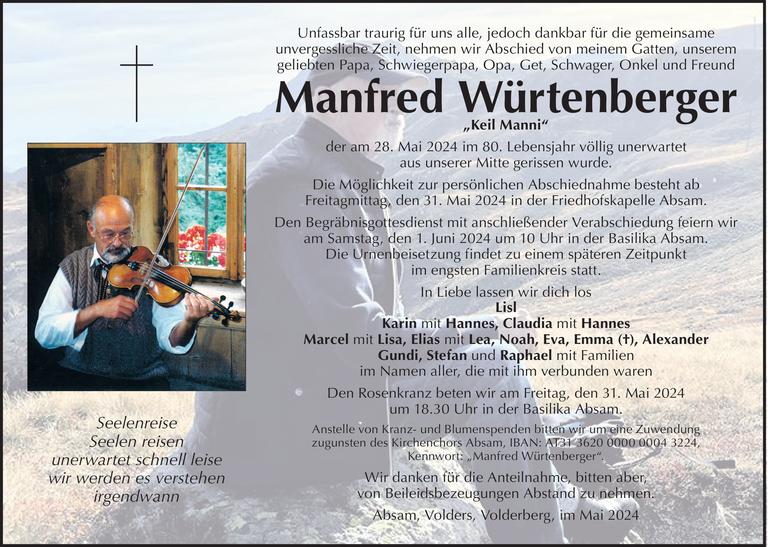Manfred Würtenberger Bild