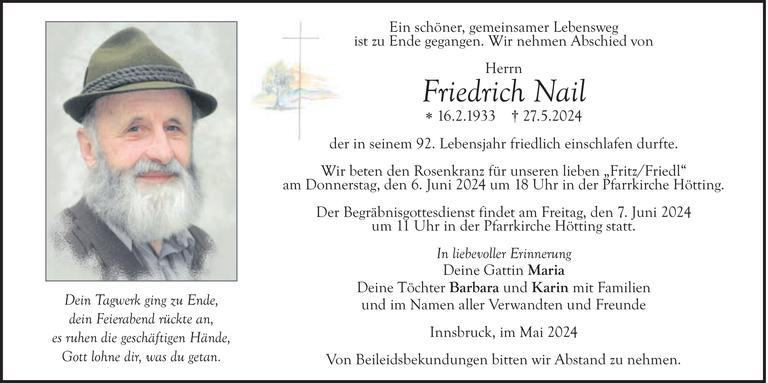 Friedrich Nail Bild