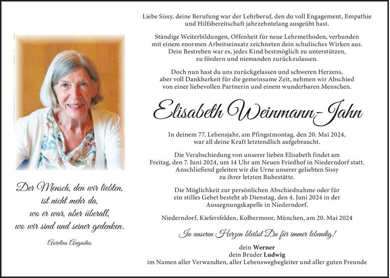 Elisabeth Weinmann-Jahn Bild