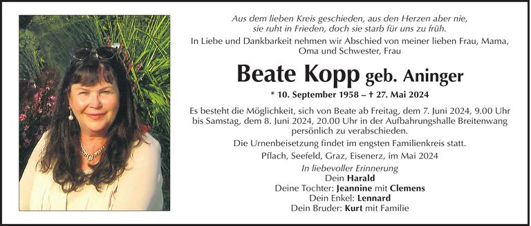 Beate Kopp Bild