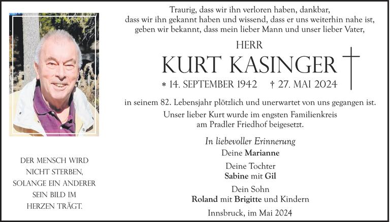 Kurt Kasinger Bild