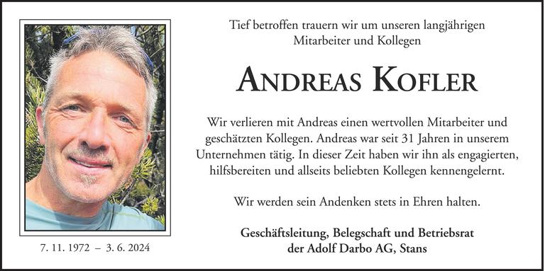 Andreas Kofler Bild